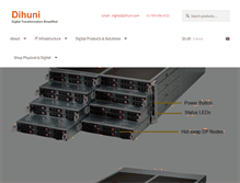 Tablet Screenshot of dihuni.com